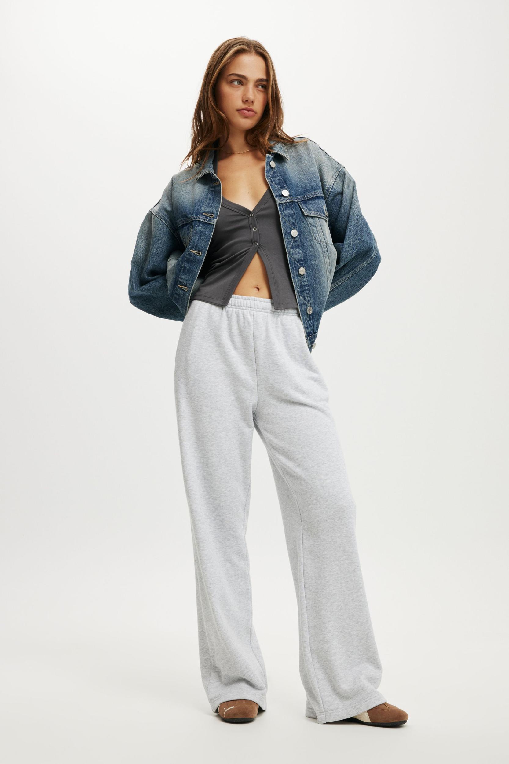 Classic Fleece Wide Leg Sweatpant Product Image