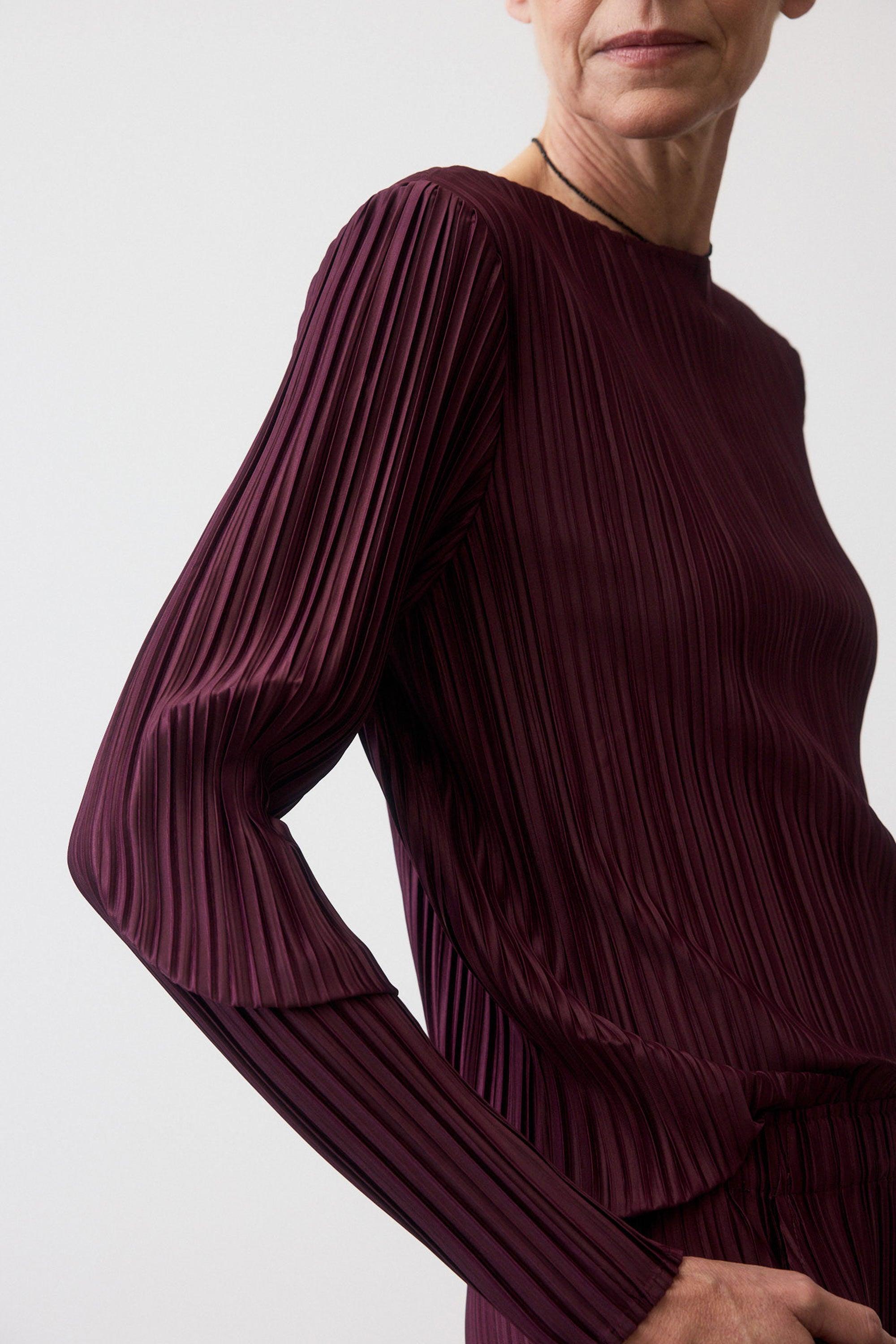 Relaxed Pleated Top Product Image