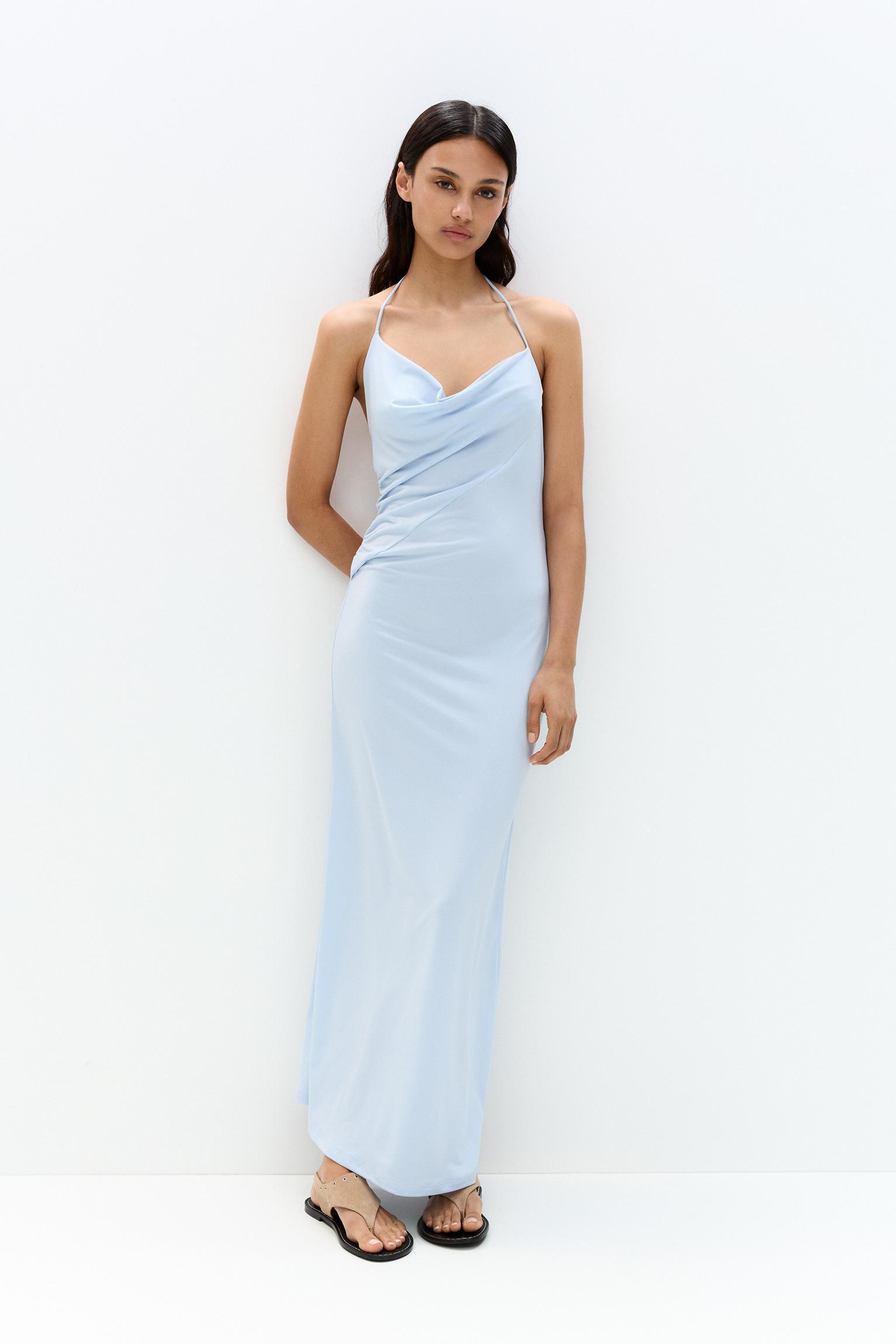 Asymmetric midi dress Product Image