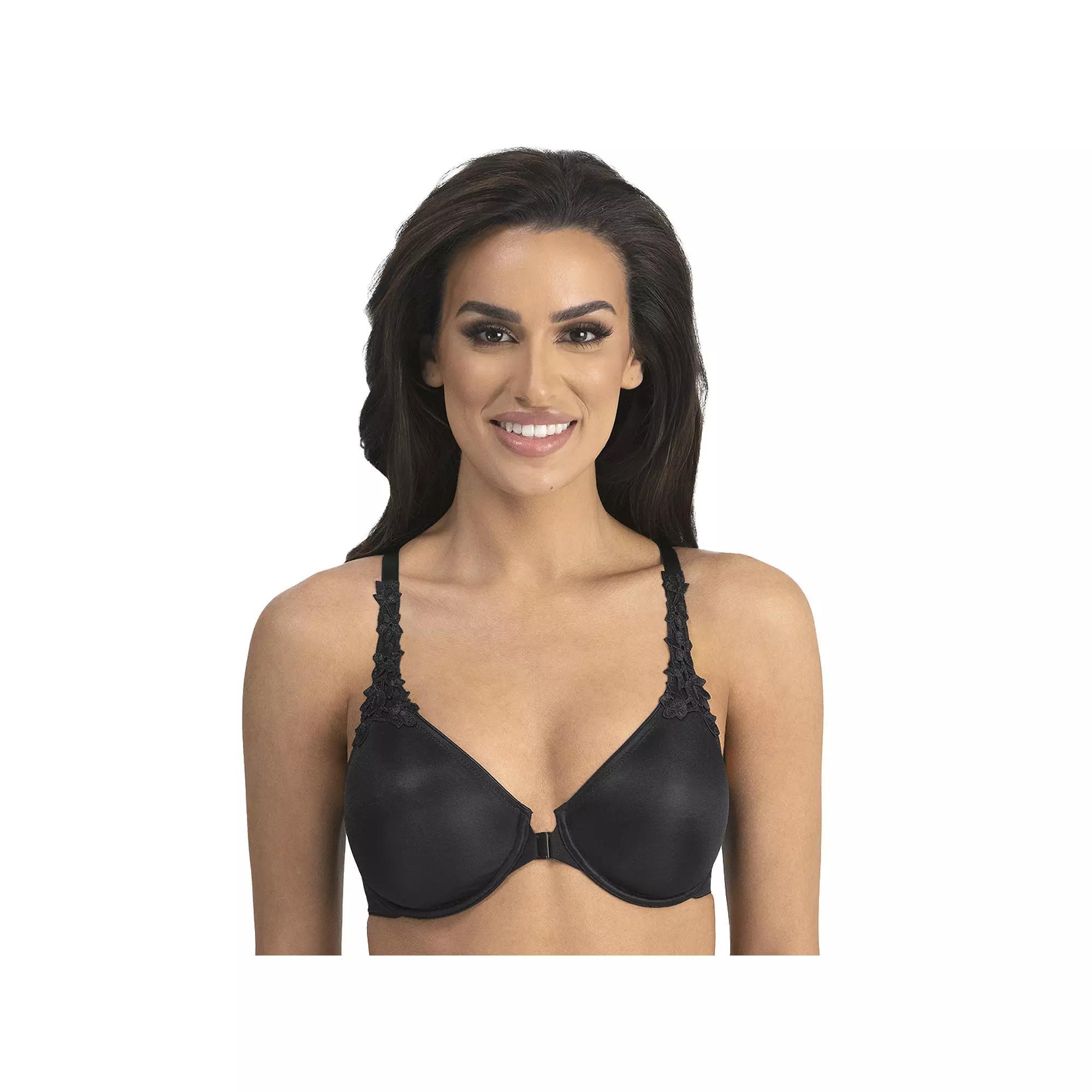 Dominique Meryl Front Close Minimizer T-Back Smoother Bra 7050, Women's, Size: 40 Dd, Brown Product Image