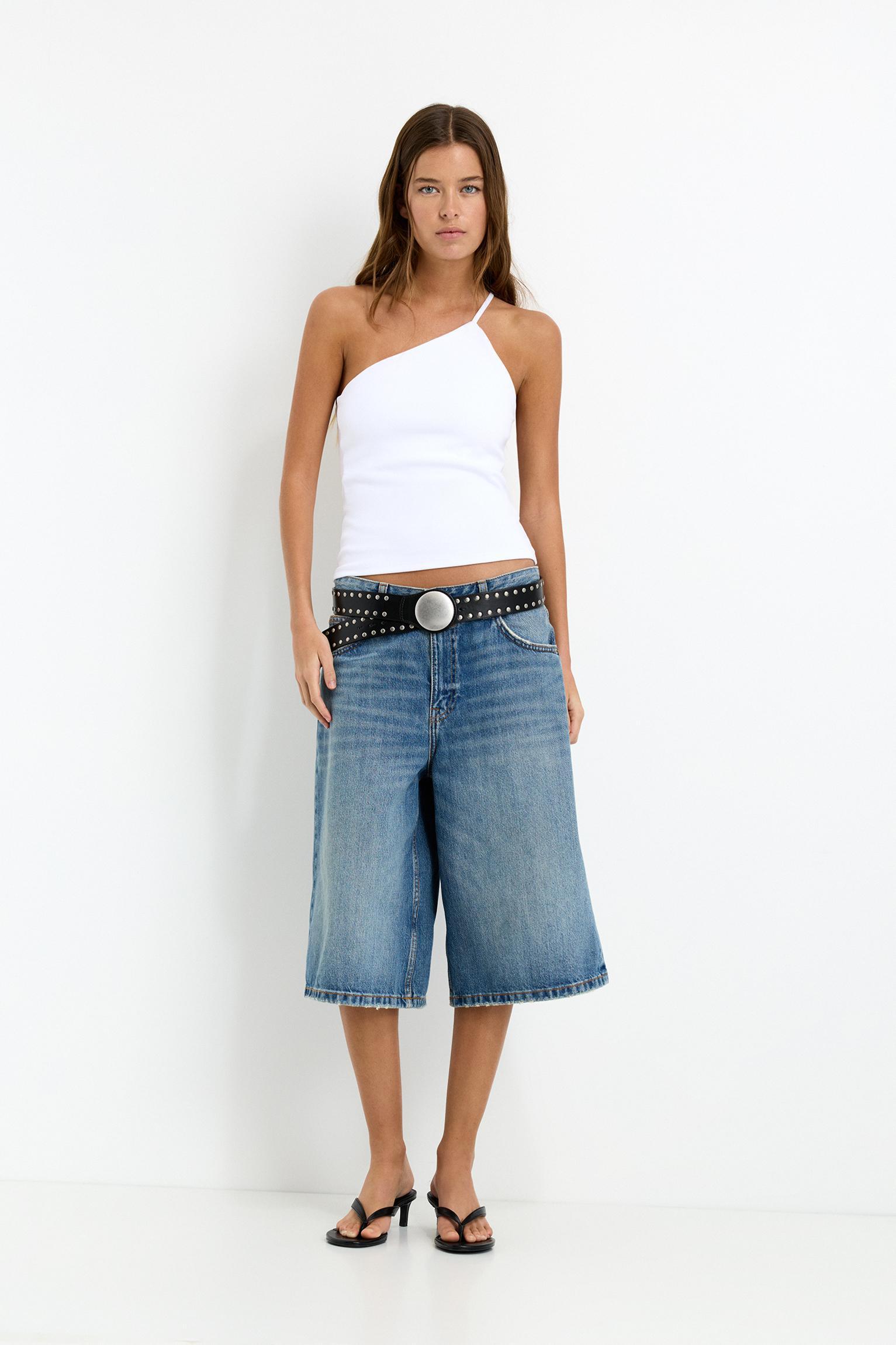 Top with an asymmetric strap Product Image