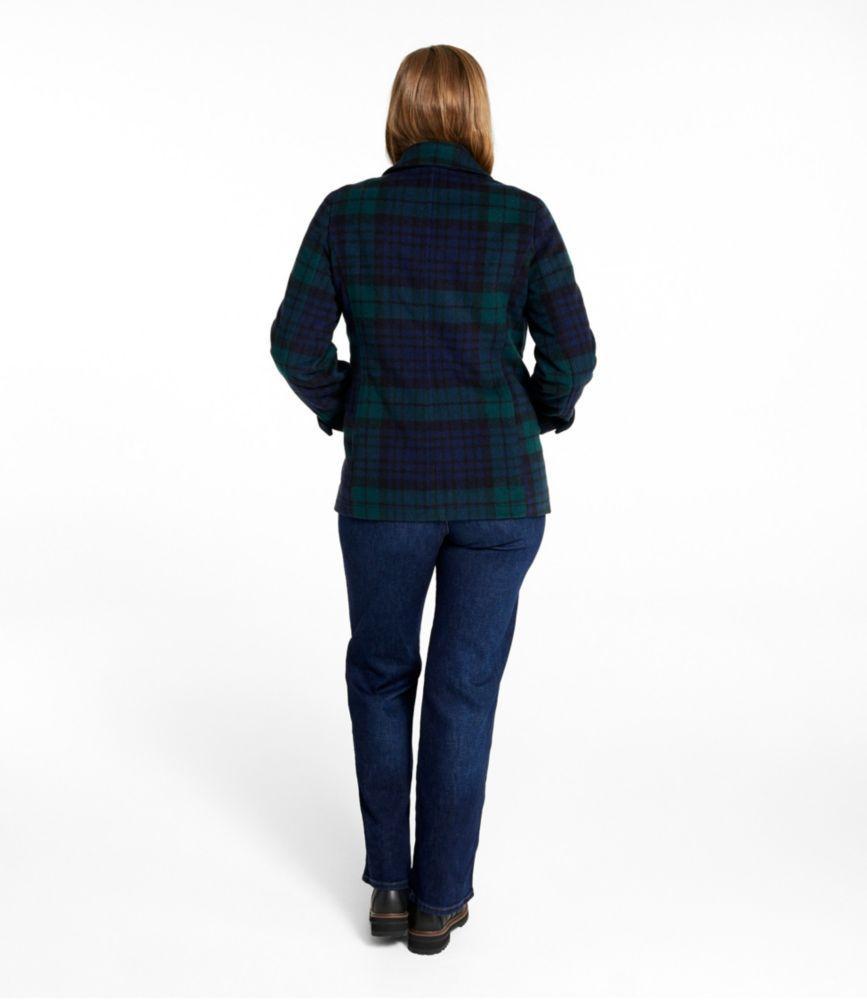 
                            Women's Classic Lambswool Peacoat, Pattern
                         Product Image