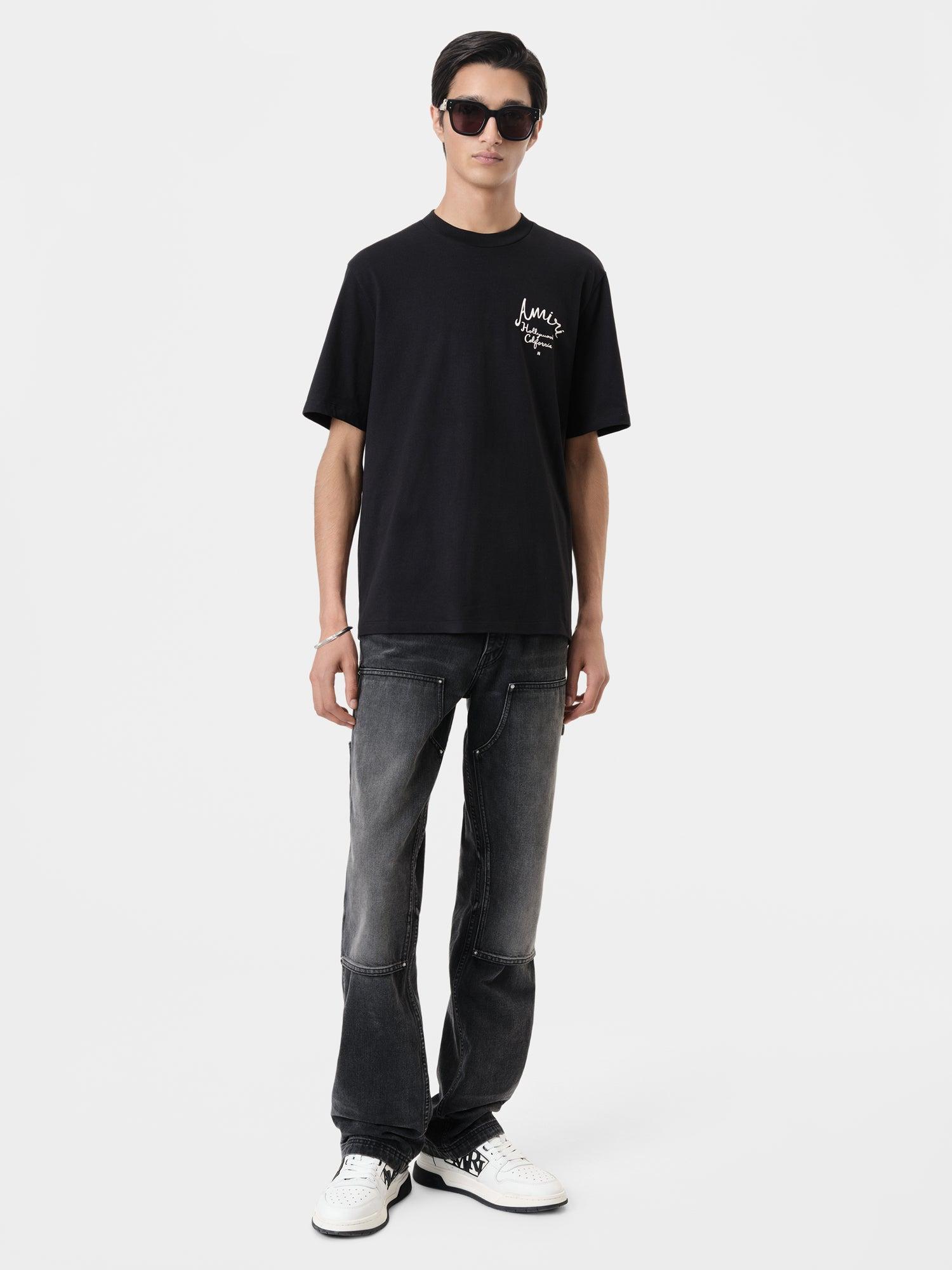 AMIRI HOLLYWOOD TEE - Black Male Product Image