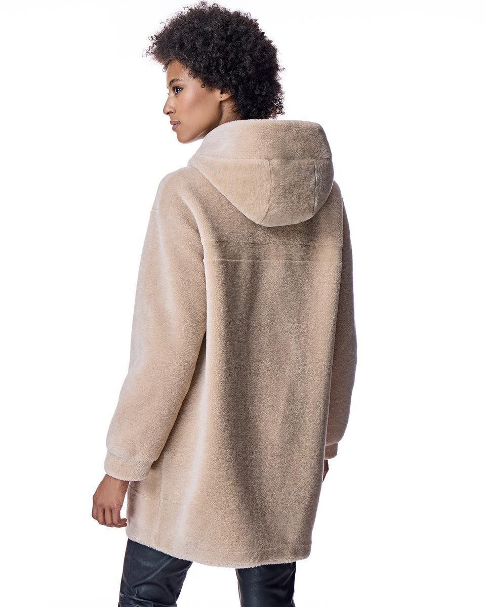 Julia & Stella by Maximilian Lamb's Wool Parka Product Image