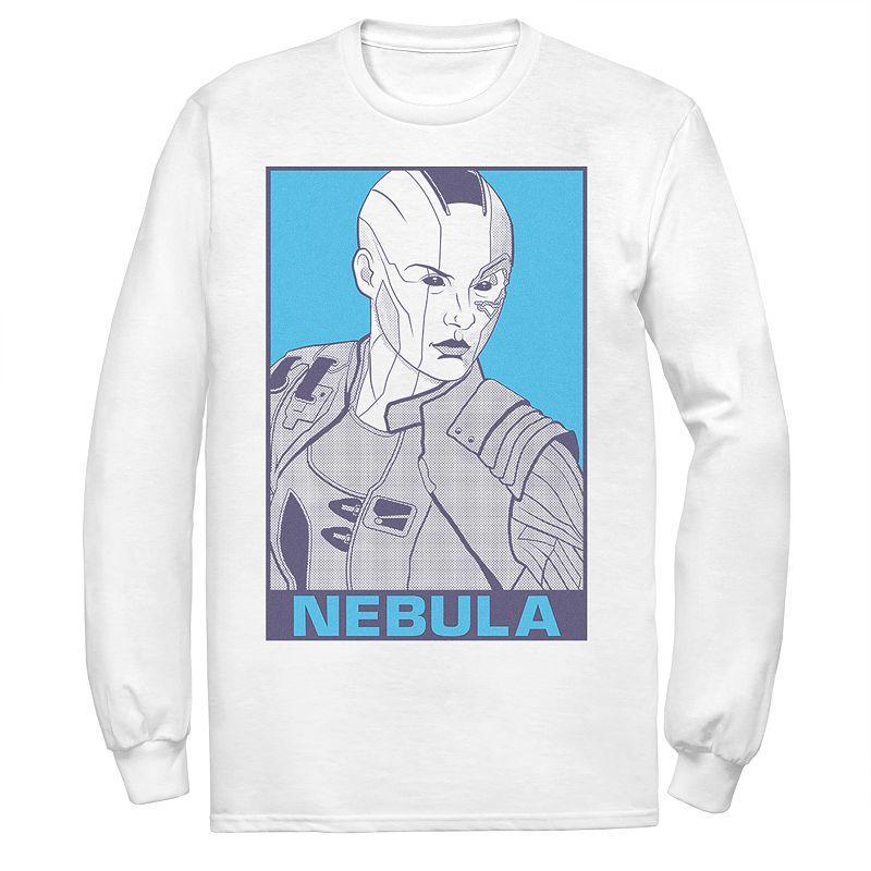 Men's Marvel Nebula Pop Art Poster Tee, Size: XXL, White Product Image