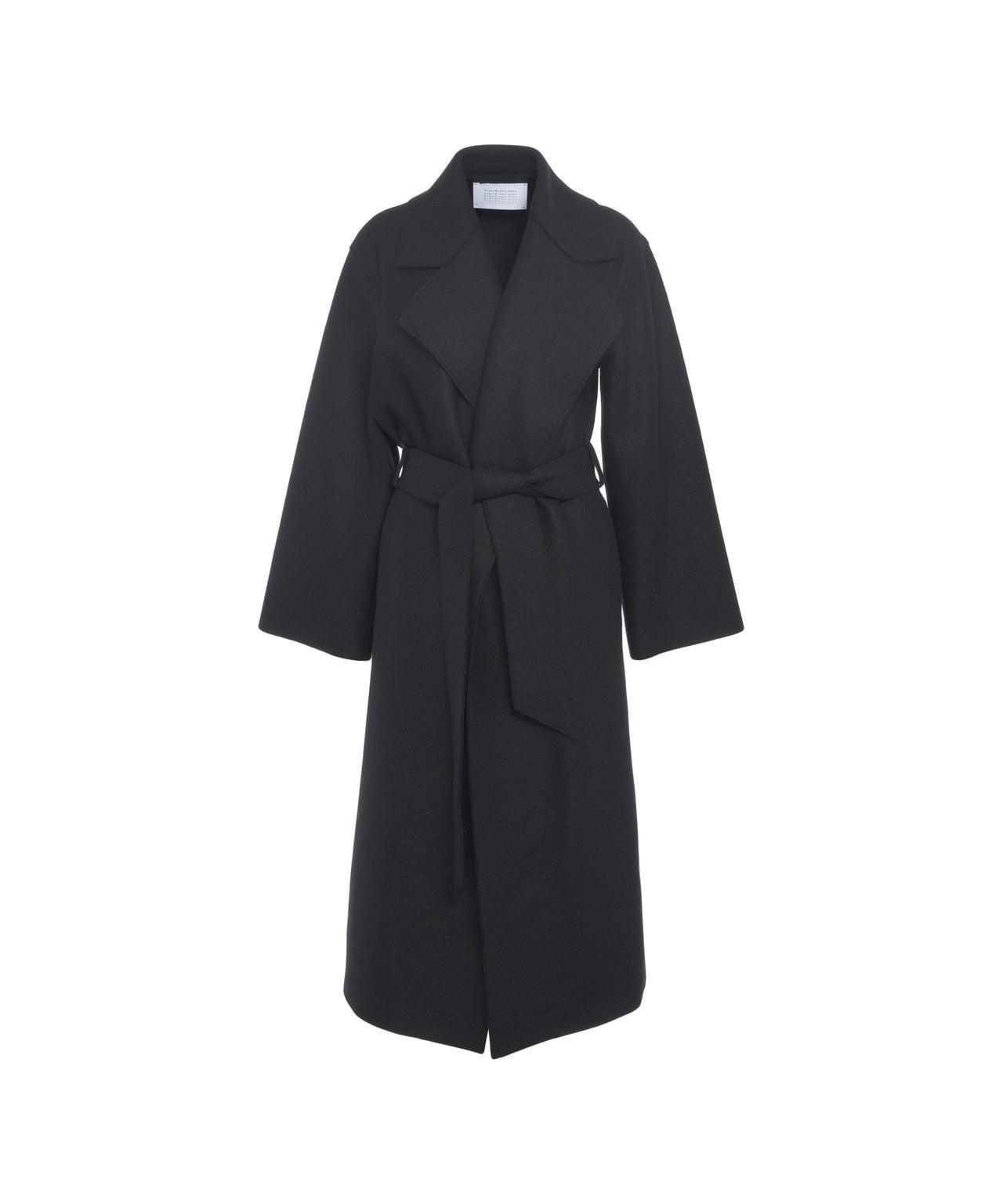 Coat with waist belt Product Image