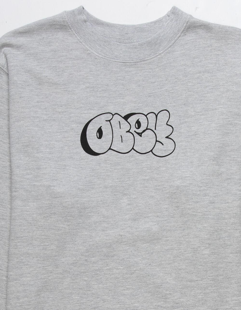 OBEY Thrown Ups Mens Crewneck Sweatshirt Product Image