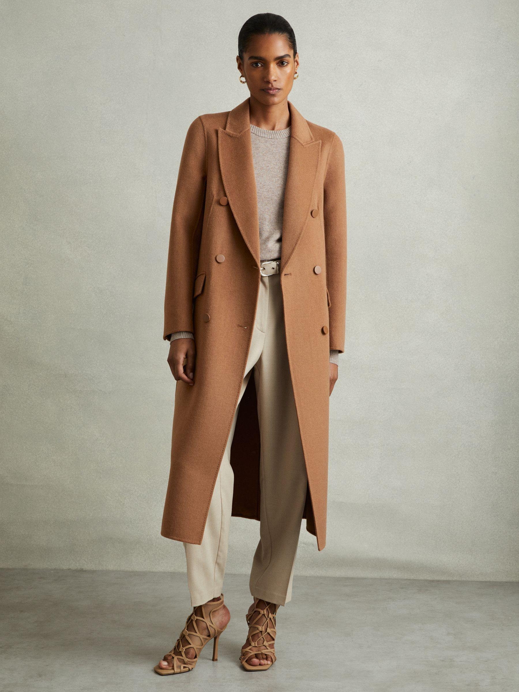 Petite Jersey Twist-Detail Midi Dress in Grey Product Image