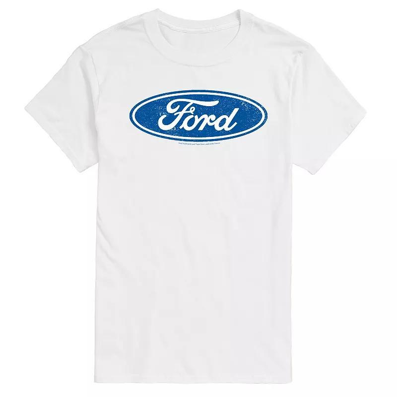Big & Tall Ford Vintage Logo Graphic Tee, Men's,  Product Image