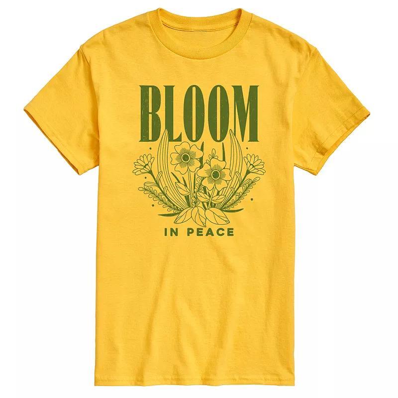 Mens Bloom in Peace Graphic Tee Product Image