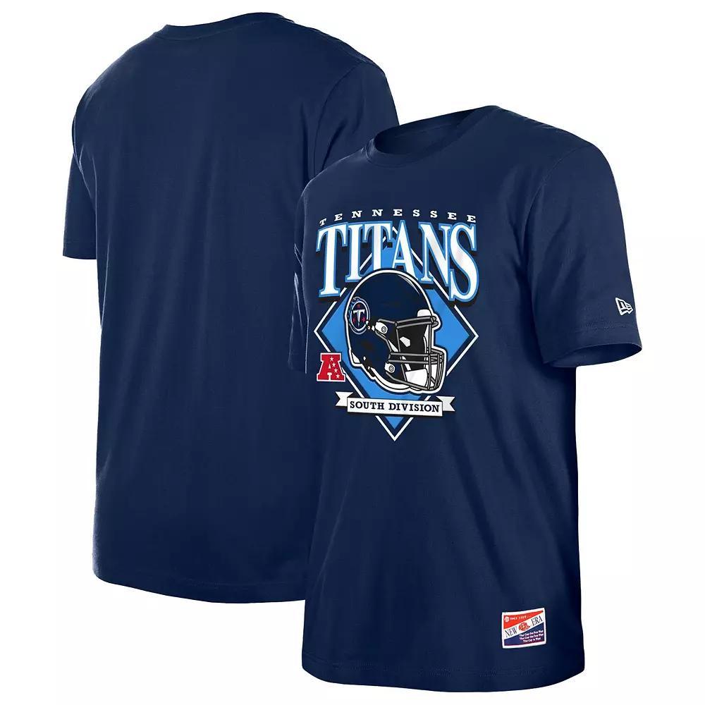 Men's New Era Navy Tennessee Titans Team Logo T-Shirt, Size: Medium, Blue Product Image