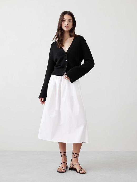 Bell-Sleeve Cardigan Product Image