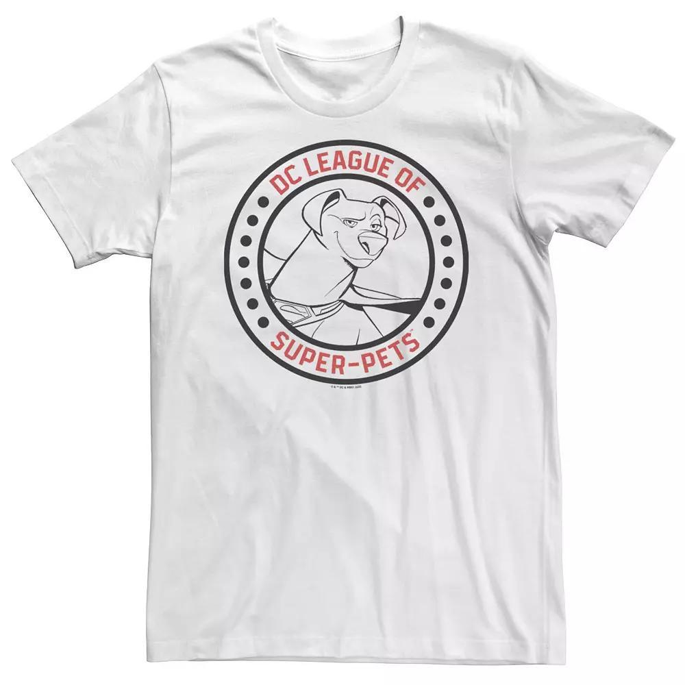 Men's DC Comics Super Pets League Of Super Pets Krypto Badge Tee,  Product Image