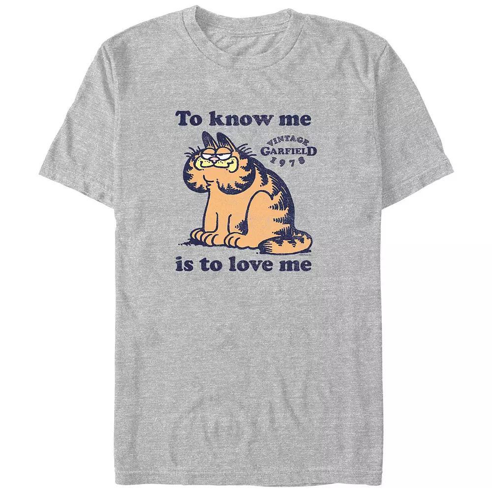 Big & Tall Garfield To Know Me Is To Love Me Graphic Tee, Men's,  Product Image