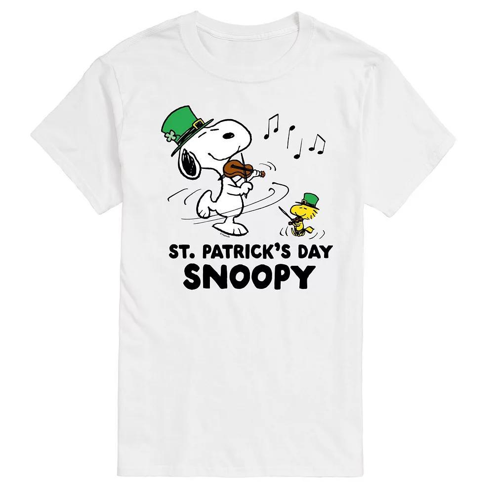 Big & Tall Peanuts St. Patrick's Day Snoopy Graphic Tee, Men's,  Product Image