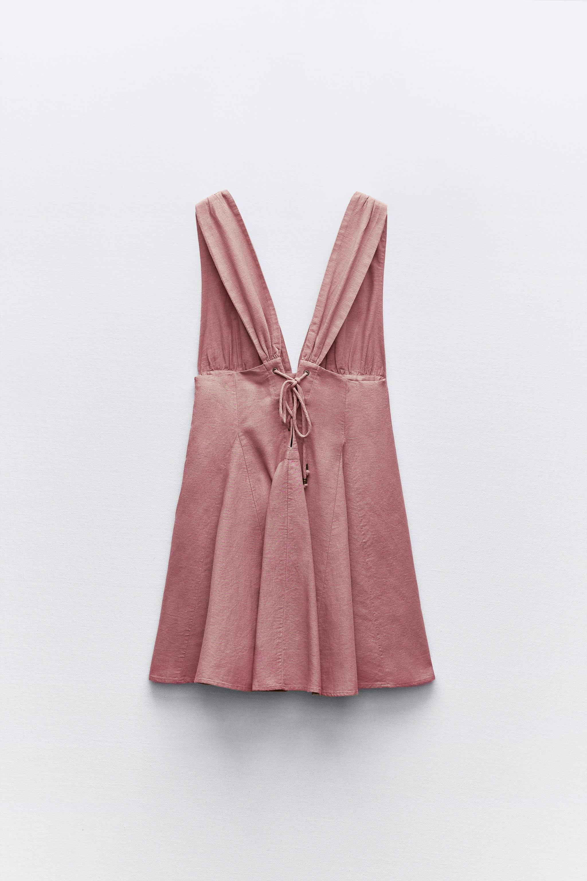 SHORT TIED DRESS Product Image