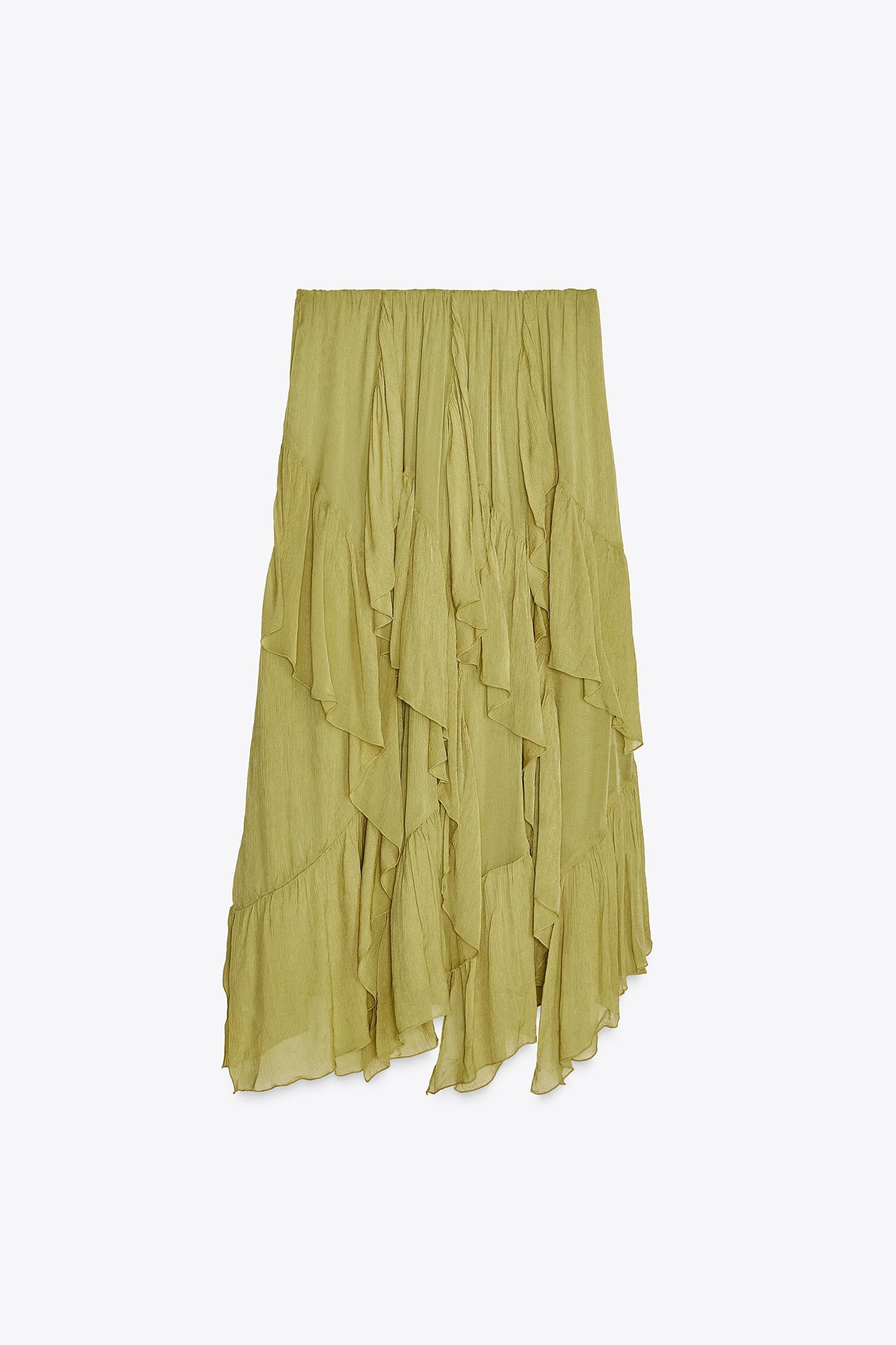ZW COLLECTION RUFFLED SKIRT Product Image