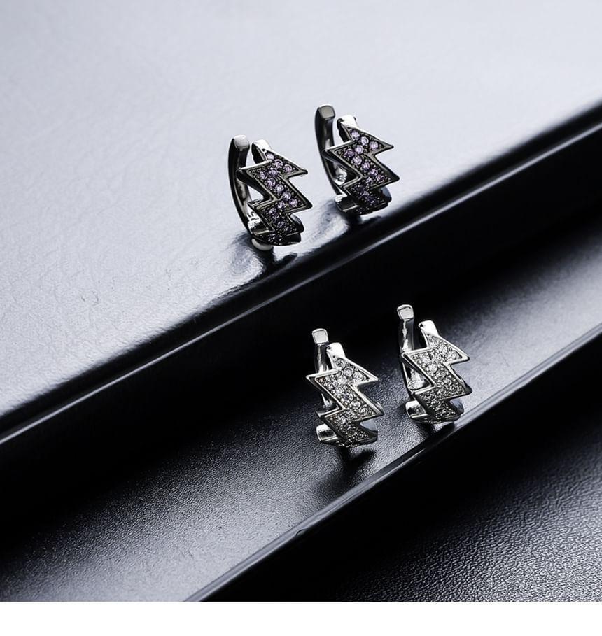 Lightning Rhinestone Alloy Ear Cuff (Various Designs) / Set Product Image