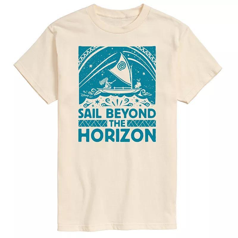 Disneys Moana Mens Sail Beyond Horizon Graphic Tee Product Image