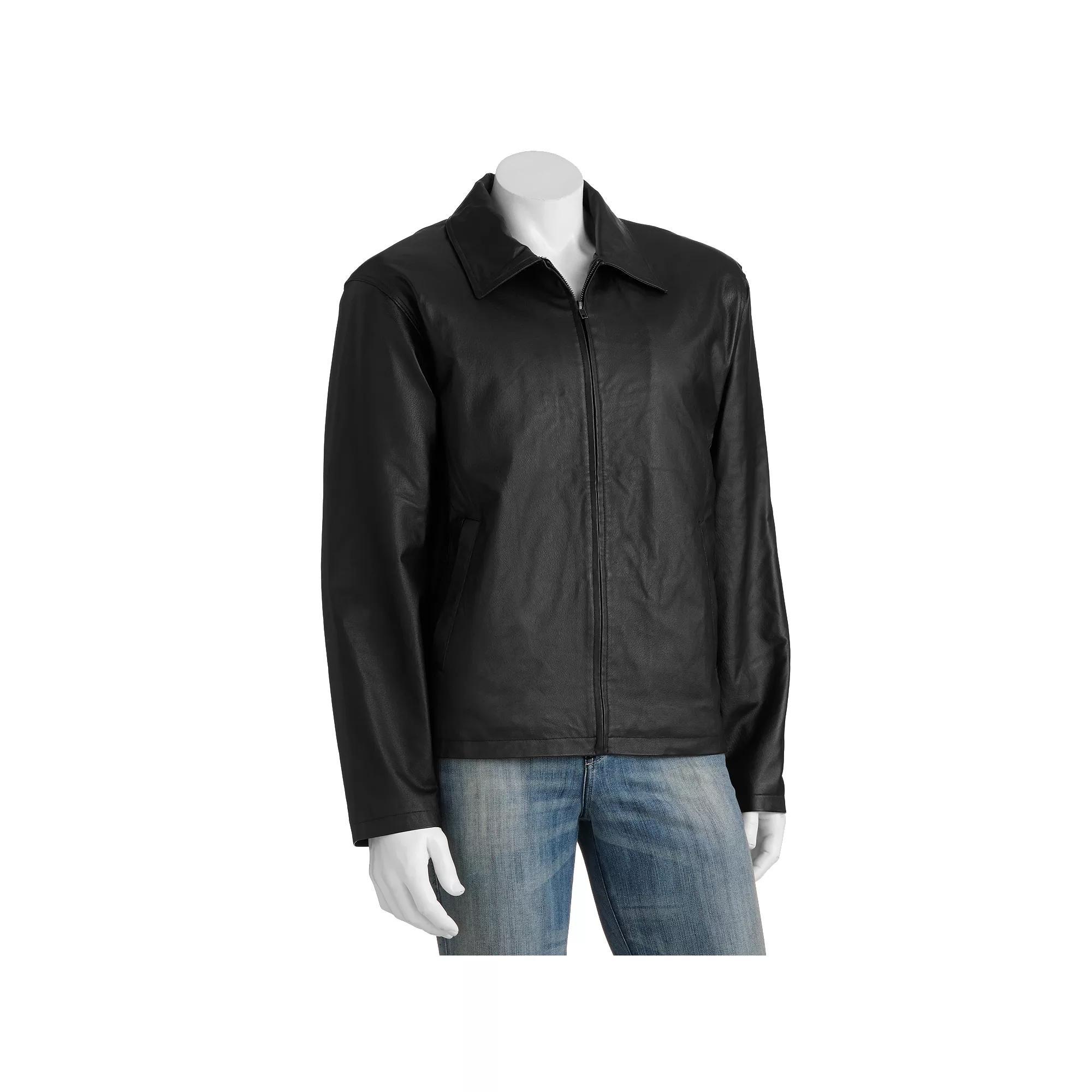 Big & Tall Vintage Leather Split Napa Leather Jacket, Men's,  Product Image