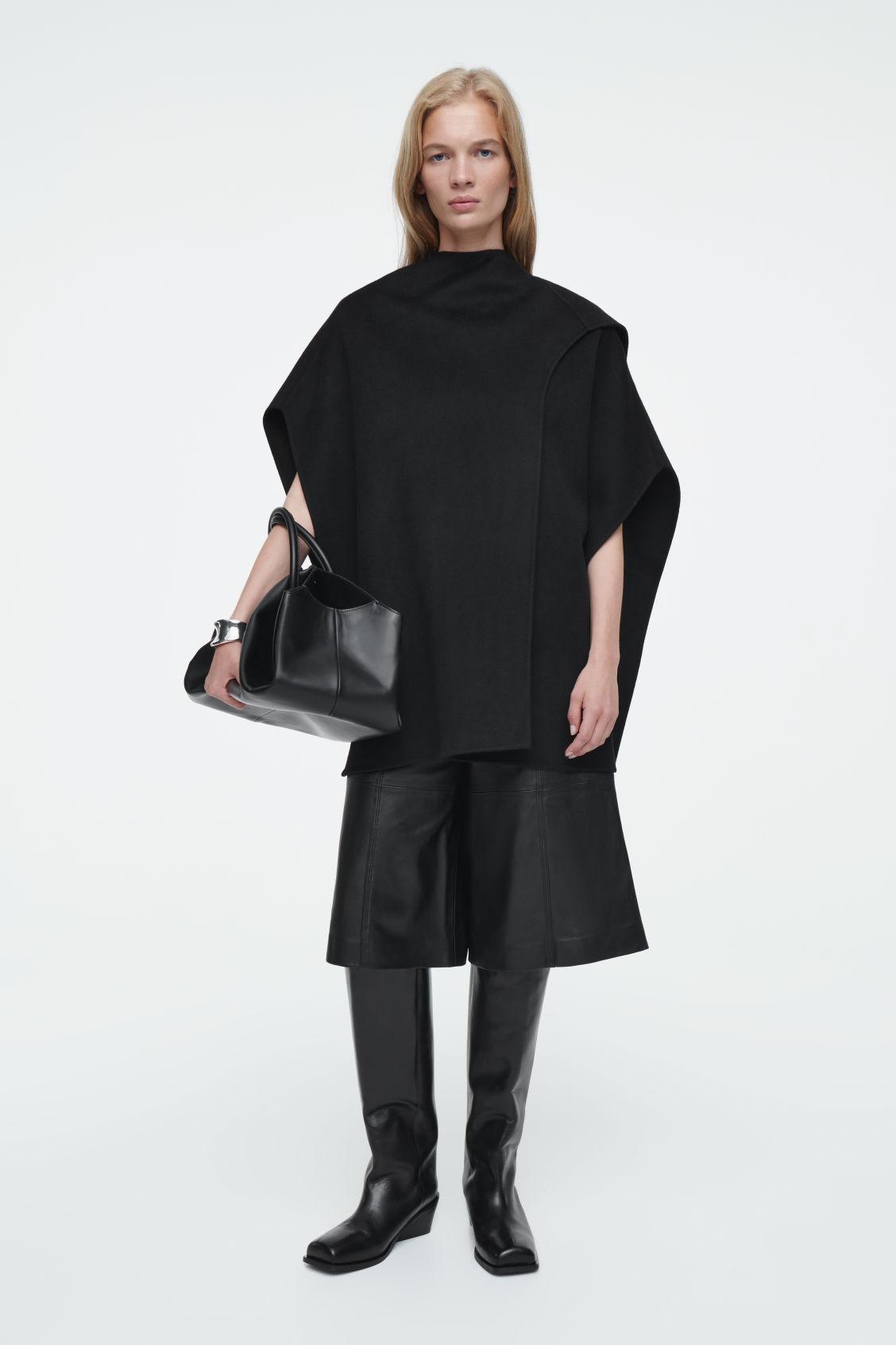 WOOL-BLEND CAPE Product Image