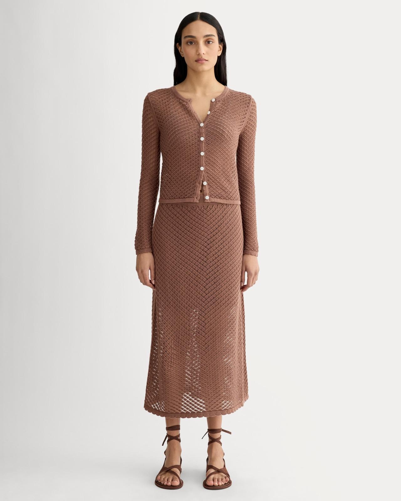 Womens Lace Knit Cardigan by Everlane Product Image