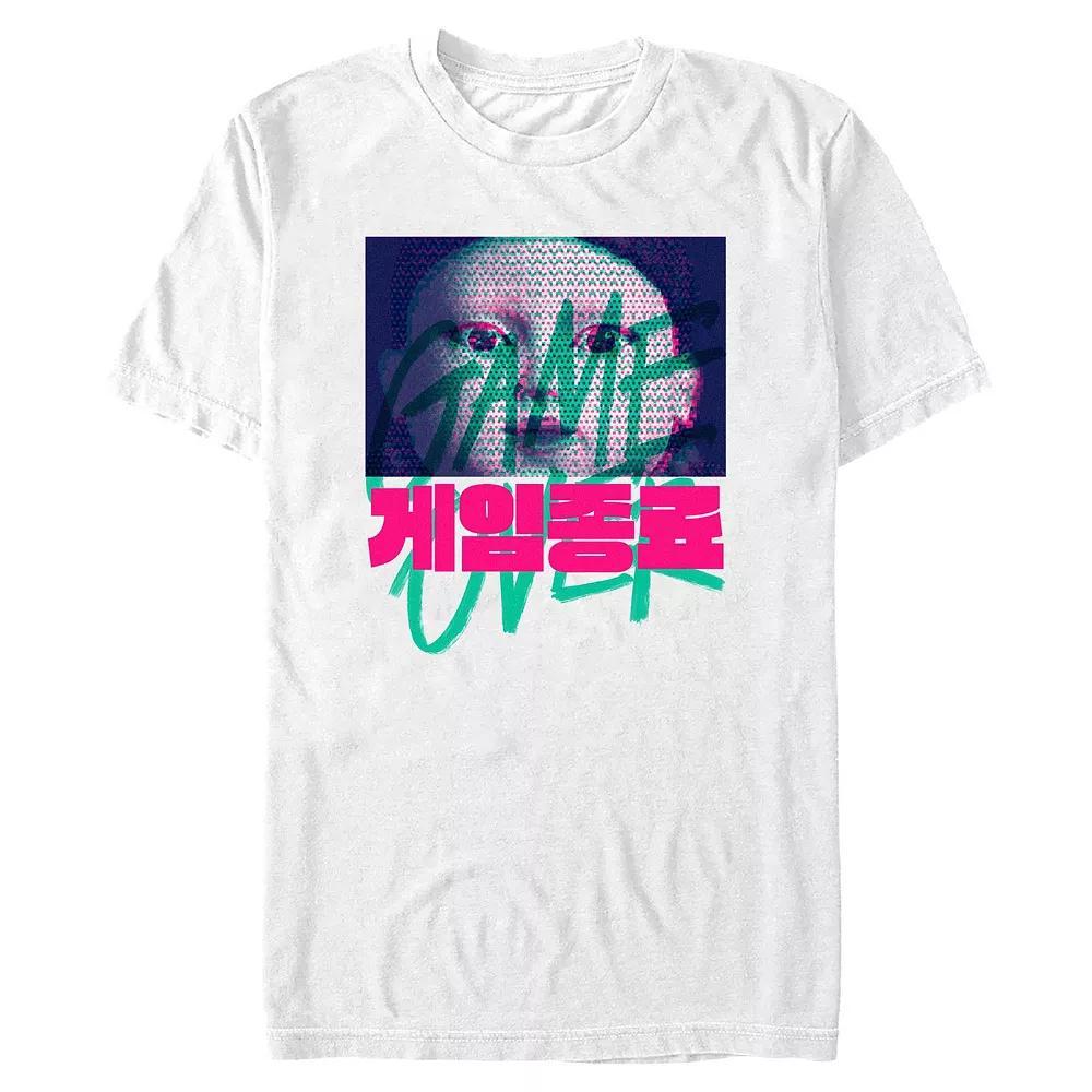 Men's Squid Game The Doll Game Over Graphic Tee,  Product Image