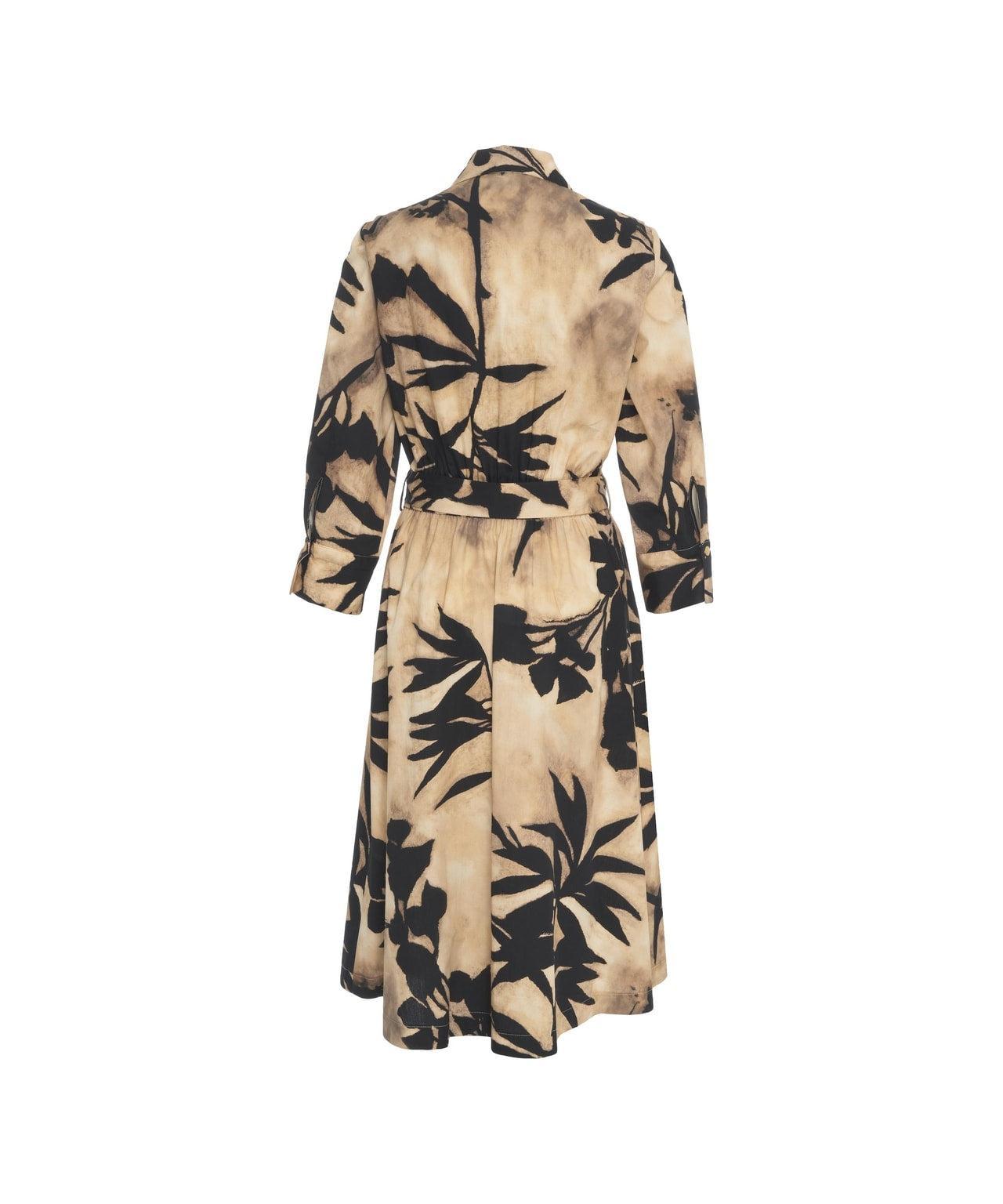 Maxi dress with floral pattern Product Image