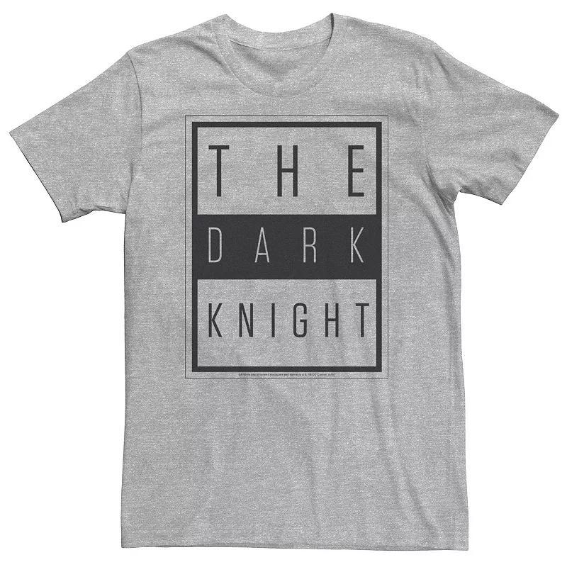 Big & Tall DC Comics Batman The Dark Knight Block Poster Tee, Boy's,  Product Image