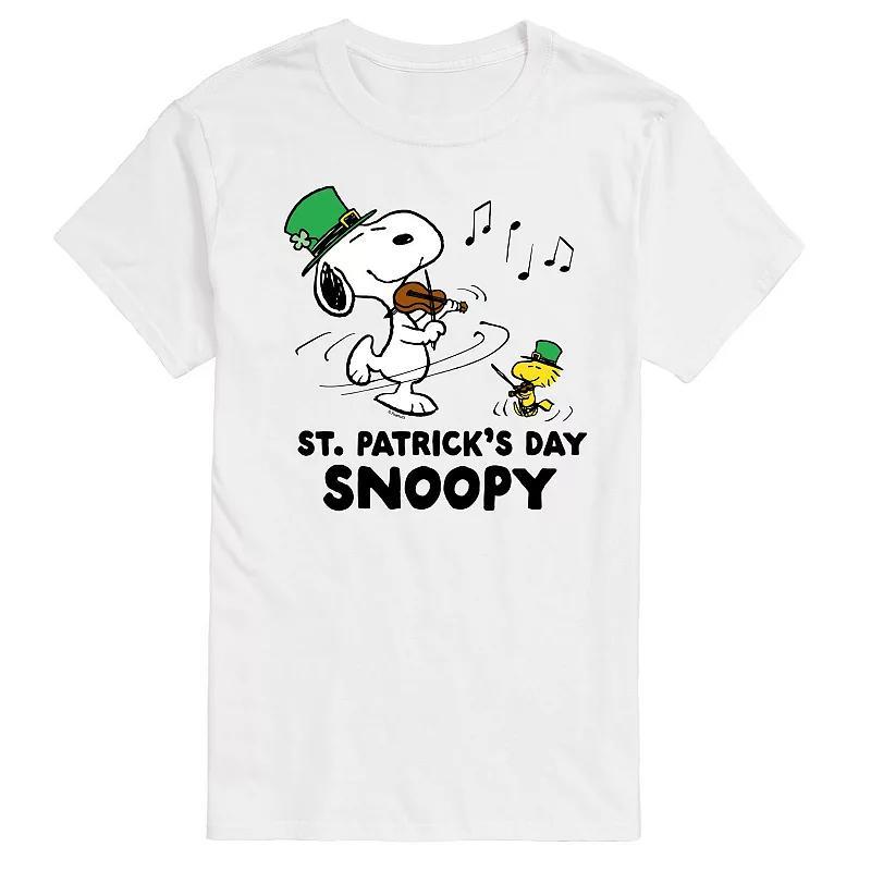 Big & Tall Peanuts St. Patrick's Day Snoopy Graphic Tee, Men's,  Product Image