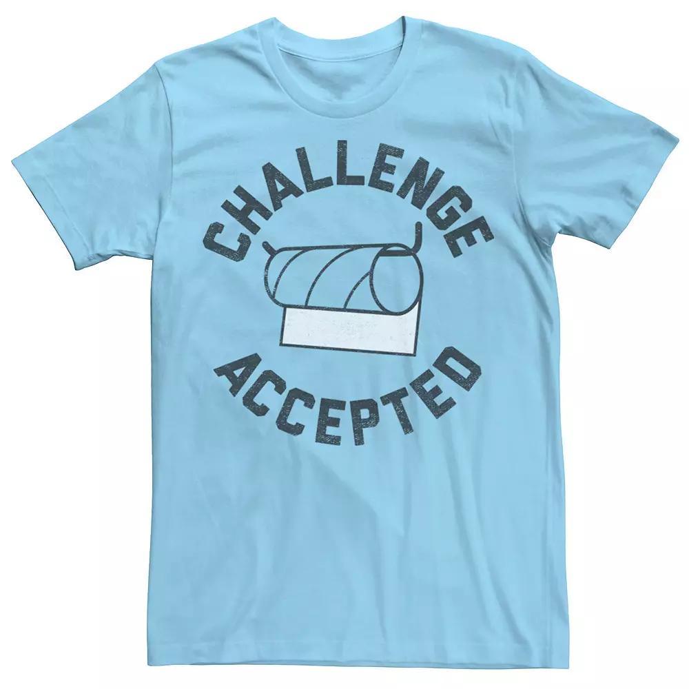 Men's Toilet Paper Challenge Accepted Humor Tee,  Product Image