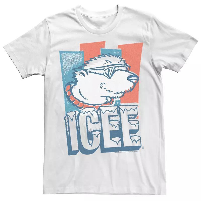 Mens Icee Cool Polar Bear Portait Logo Tee Product Image