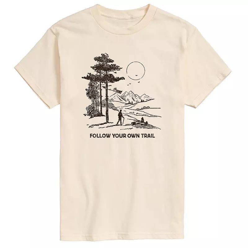 Men's Follow Your Own Trail Graphic Tee,  Product Image