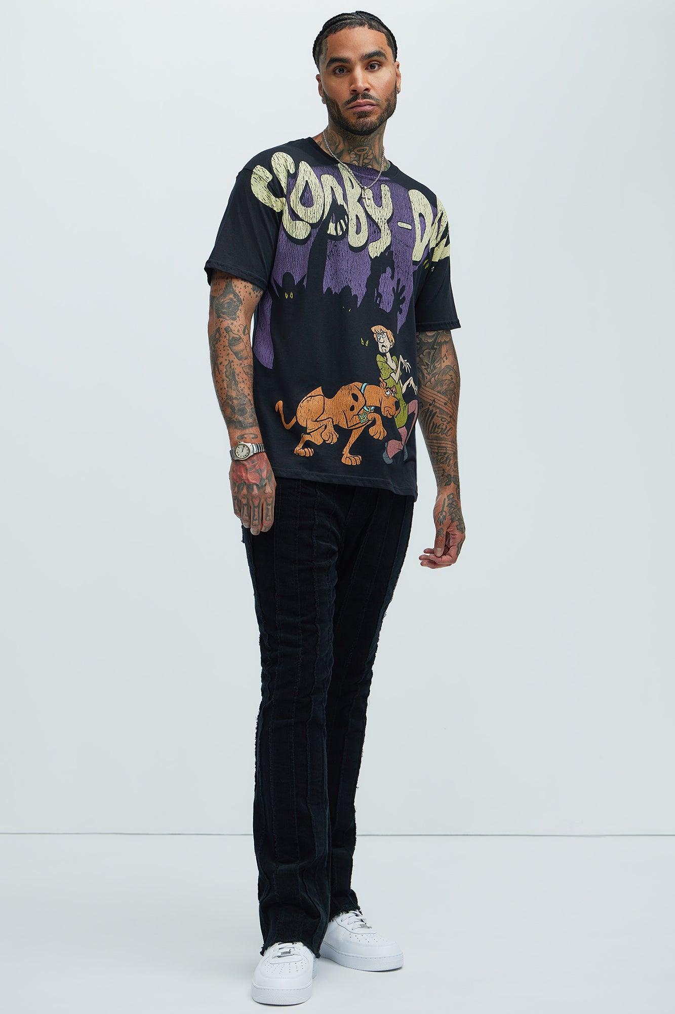 Scooby Doo And Shaggy Short Sleeve Tee - Black Product Image