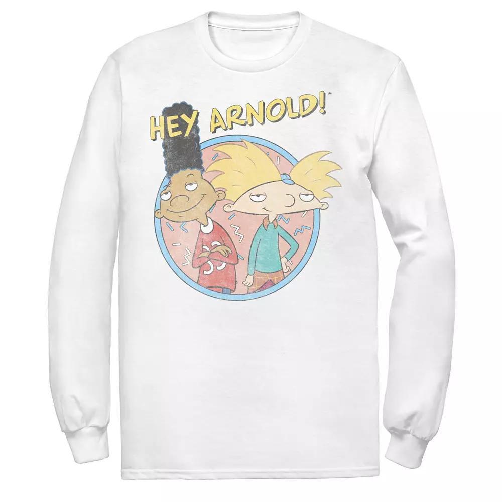 Men's Hey Arnold And Gerald Tee, Size: Small, White Product Image