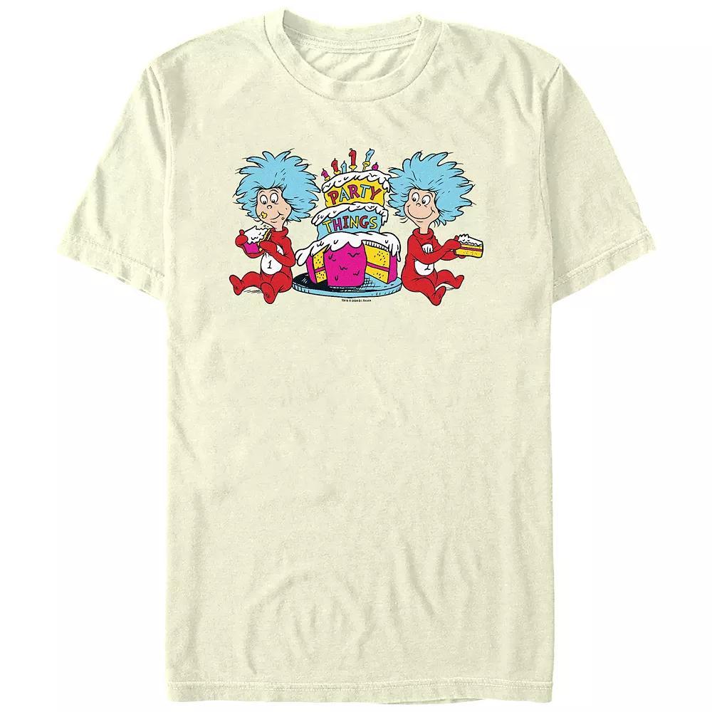 Men's Dr. Seuss Party Things Graphic Tee,  Product Image