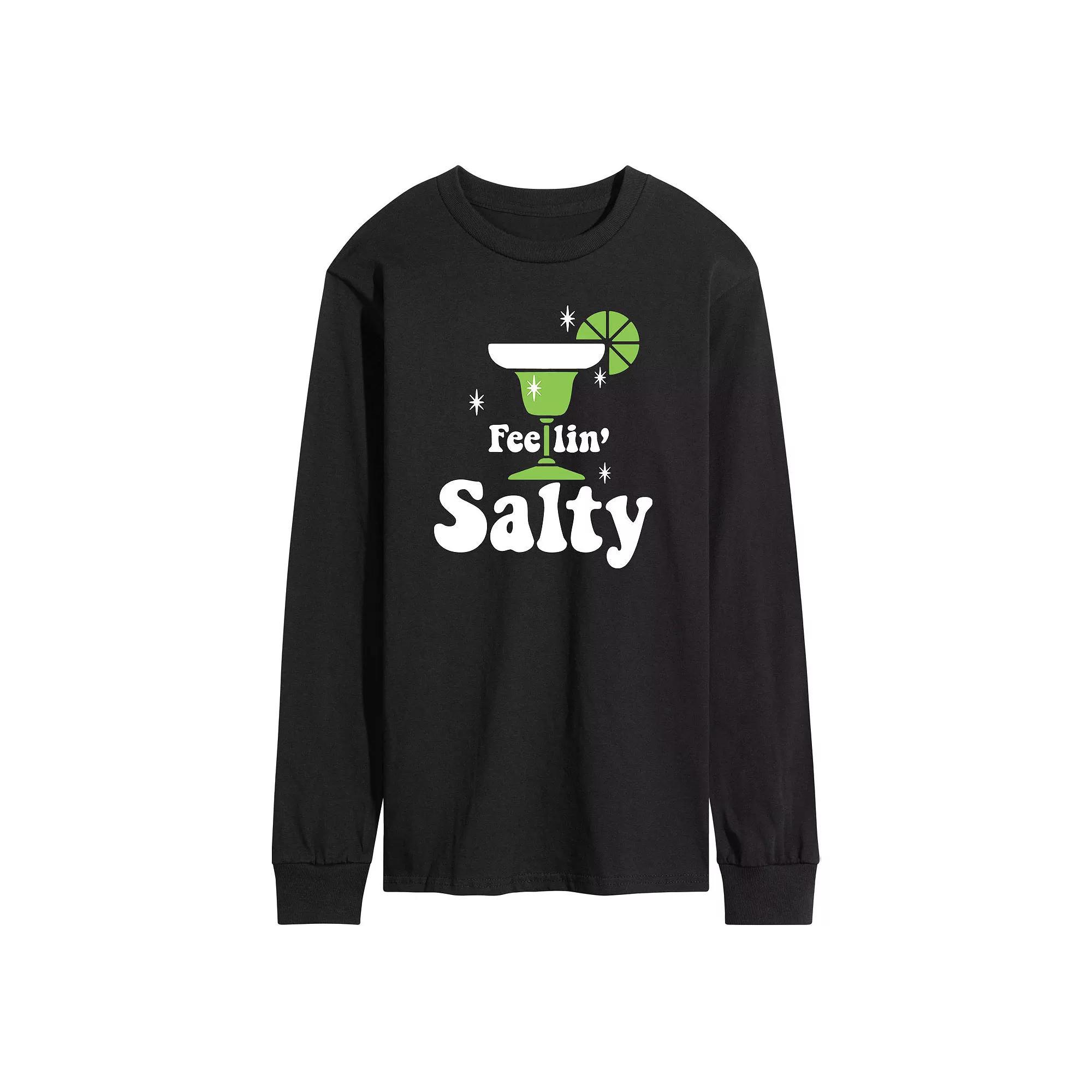 Men's Feelin Salty Long Sleeve Tee,  Product Image