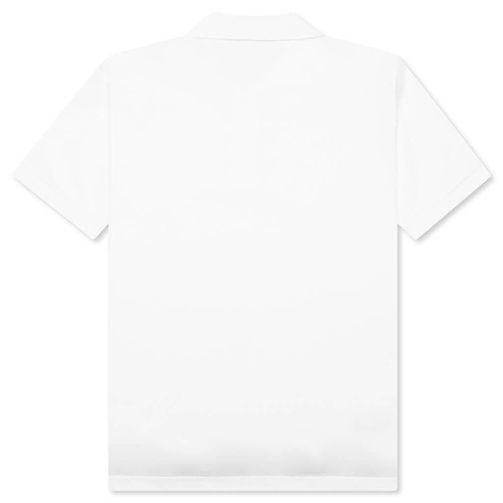 Comme des Garcons PLAY x the Artist Invader Polo - White Male Product Image