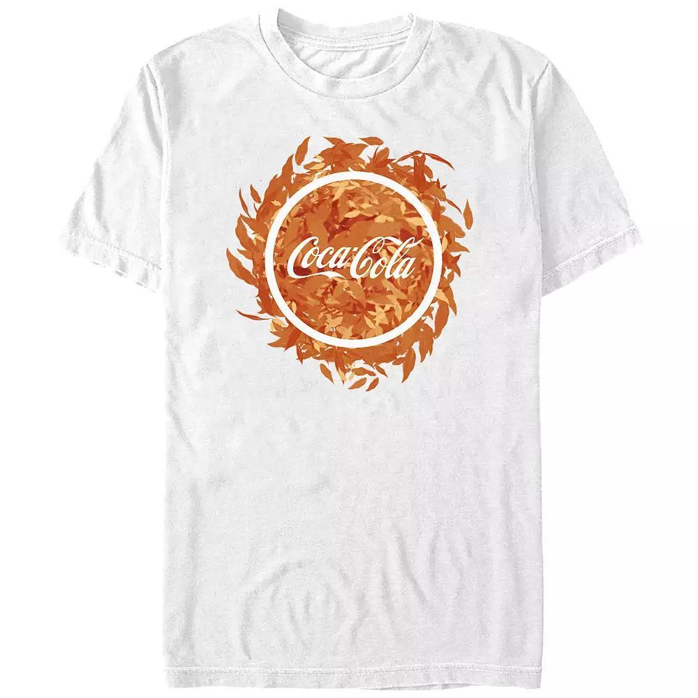 Men's Coca-Cola Autumn Leaves Graphic Tee,  Product Image