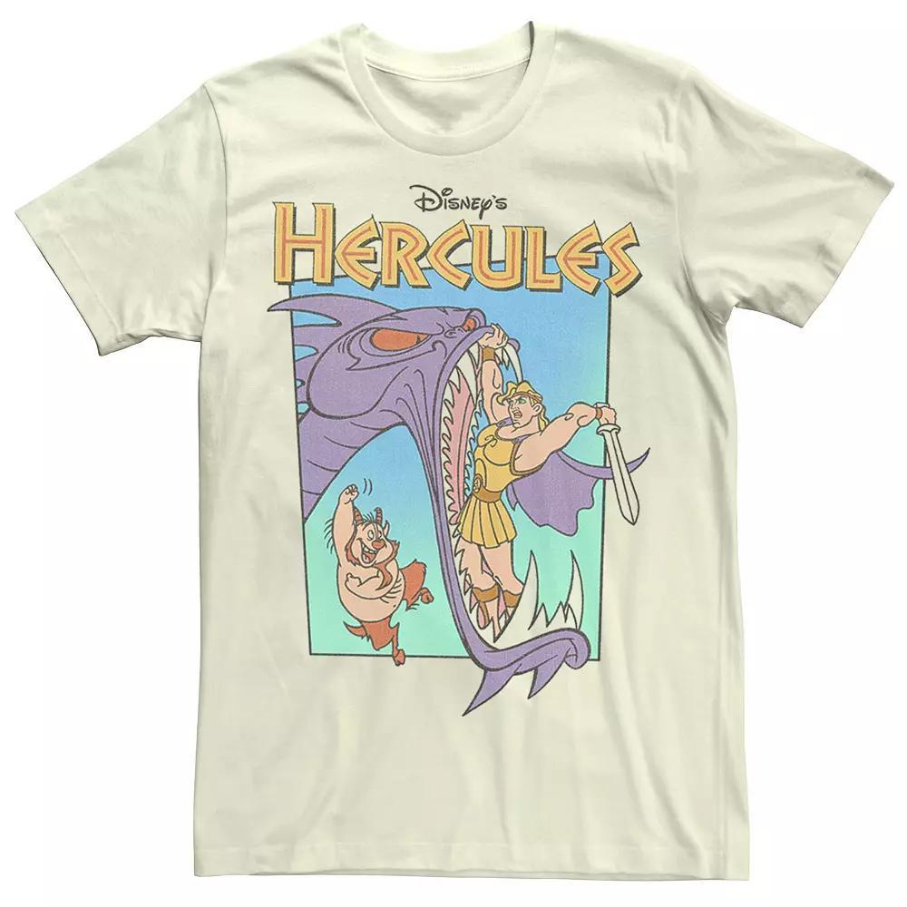 Disney's Hercules Hydra Battle Retro Men's Tee,  Product Image