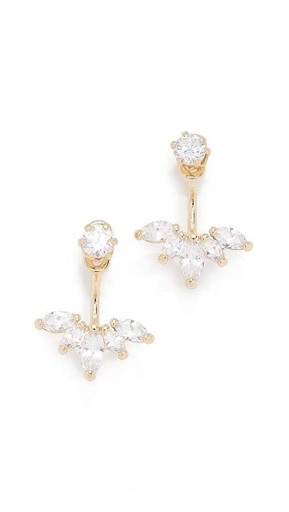 SHASHI Marquis Ear Jacket Earrings | Shopbop Product Image