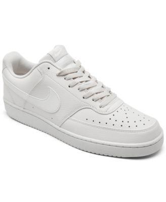 Nike Mens Court Vision Low Next Nature Casual Sneakers from Finish Line - White Product Image