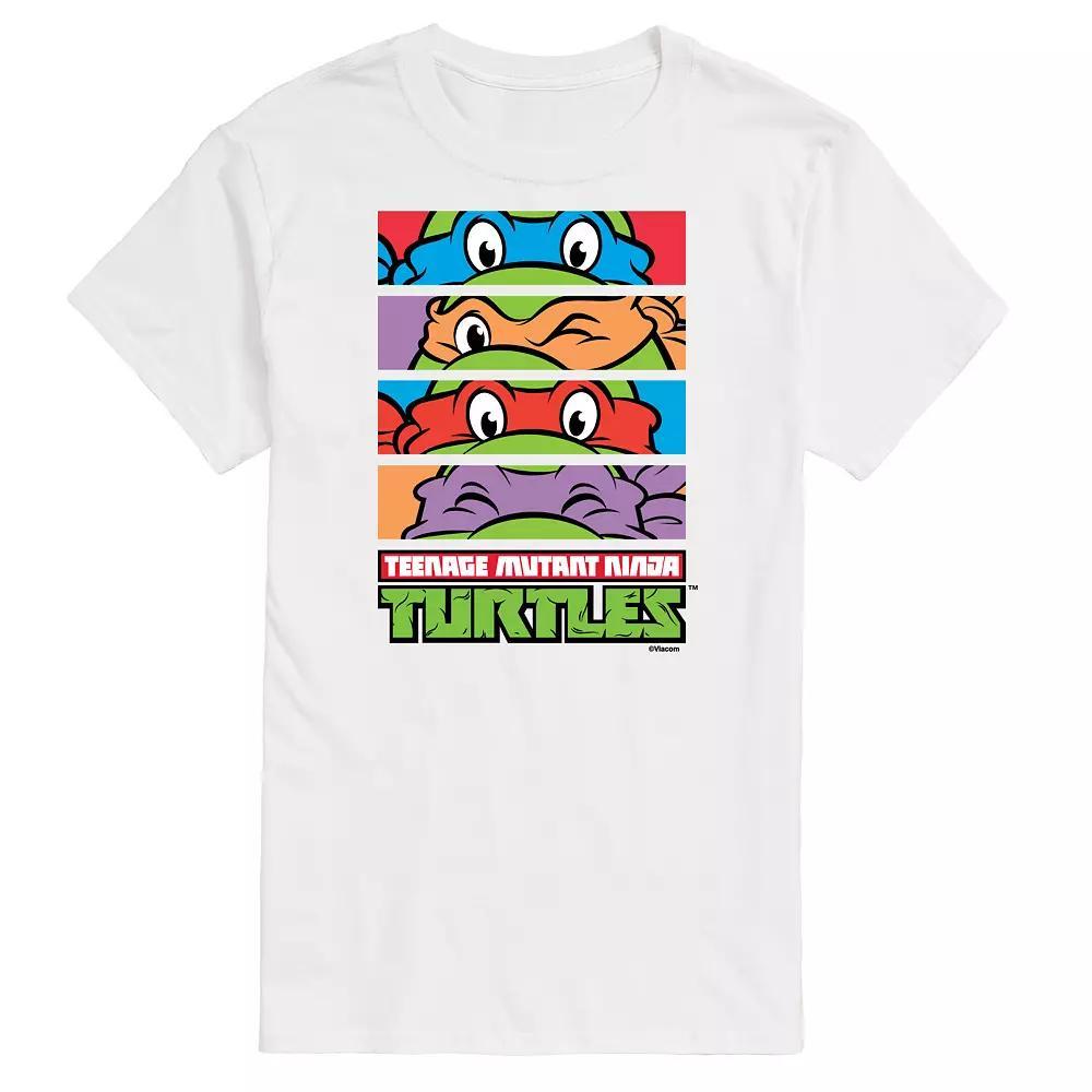 Big & Tall TMNT Graphic Tee, Men's, Size: 5XB, White Product Image