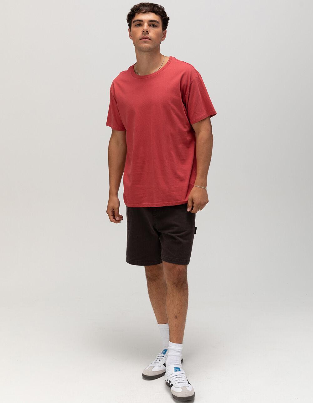 RSQ Mens Oversized Solid Tee - RED Product Image