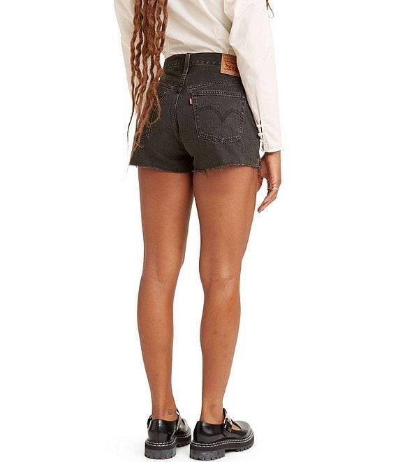 Levi's® 501 Original High Rise Frayed Hem Shorts Product Image