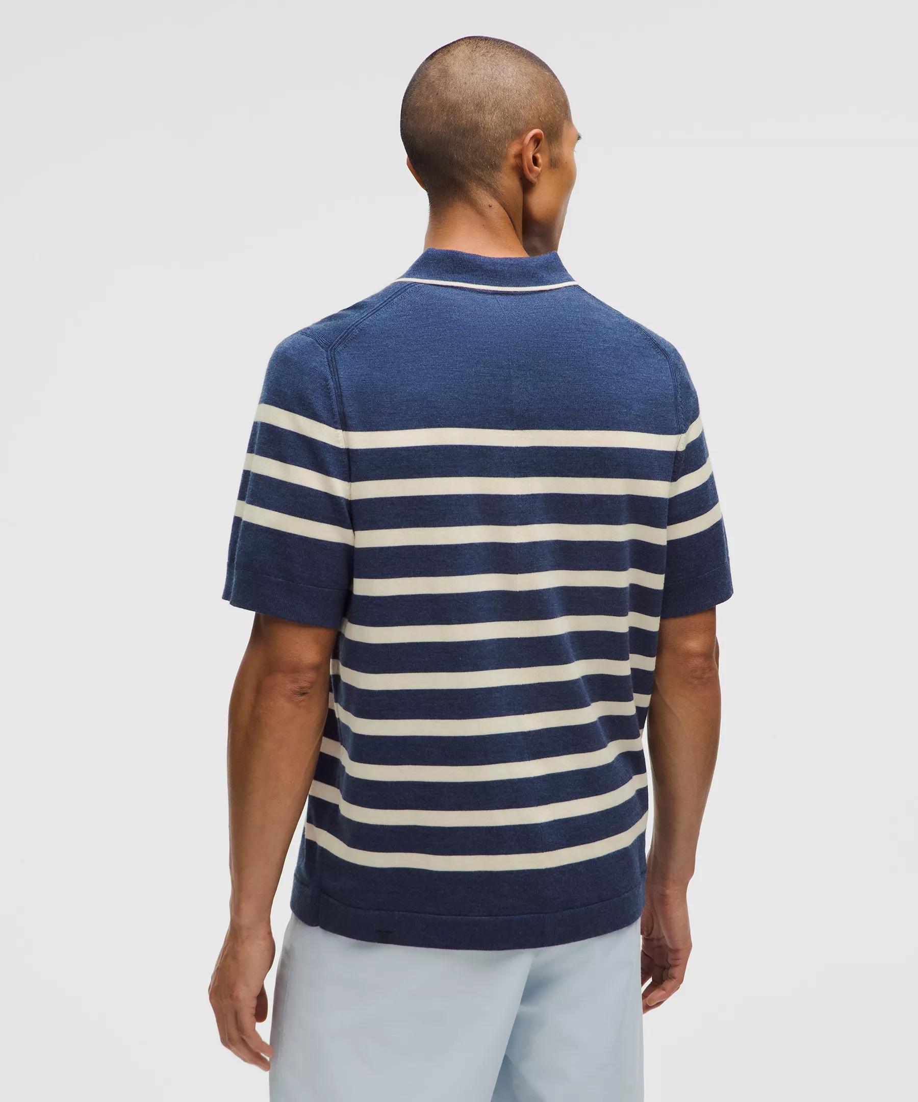 New Venture Short-Sleeve Knit Polo Shirt Product Image