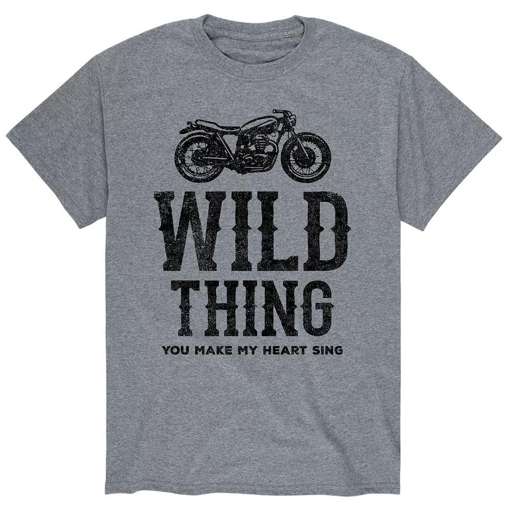 Men's Wild Thing You Make Heart Sing Tee, Size: Medium, White Product Image