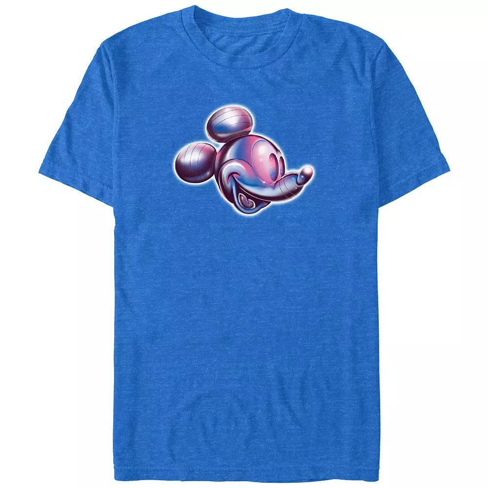 Disney's Mickey Mouse Chrome Icon Big & Tall Graphic Tee, Men's,  Product Image