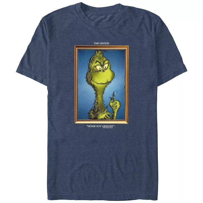 Big & Tall Dr. Seuss Grinch Portrait Never Not Grinchy Graphic Tee, Men's,  Product Image