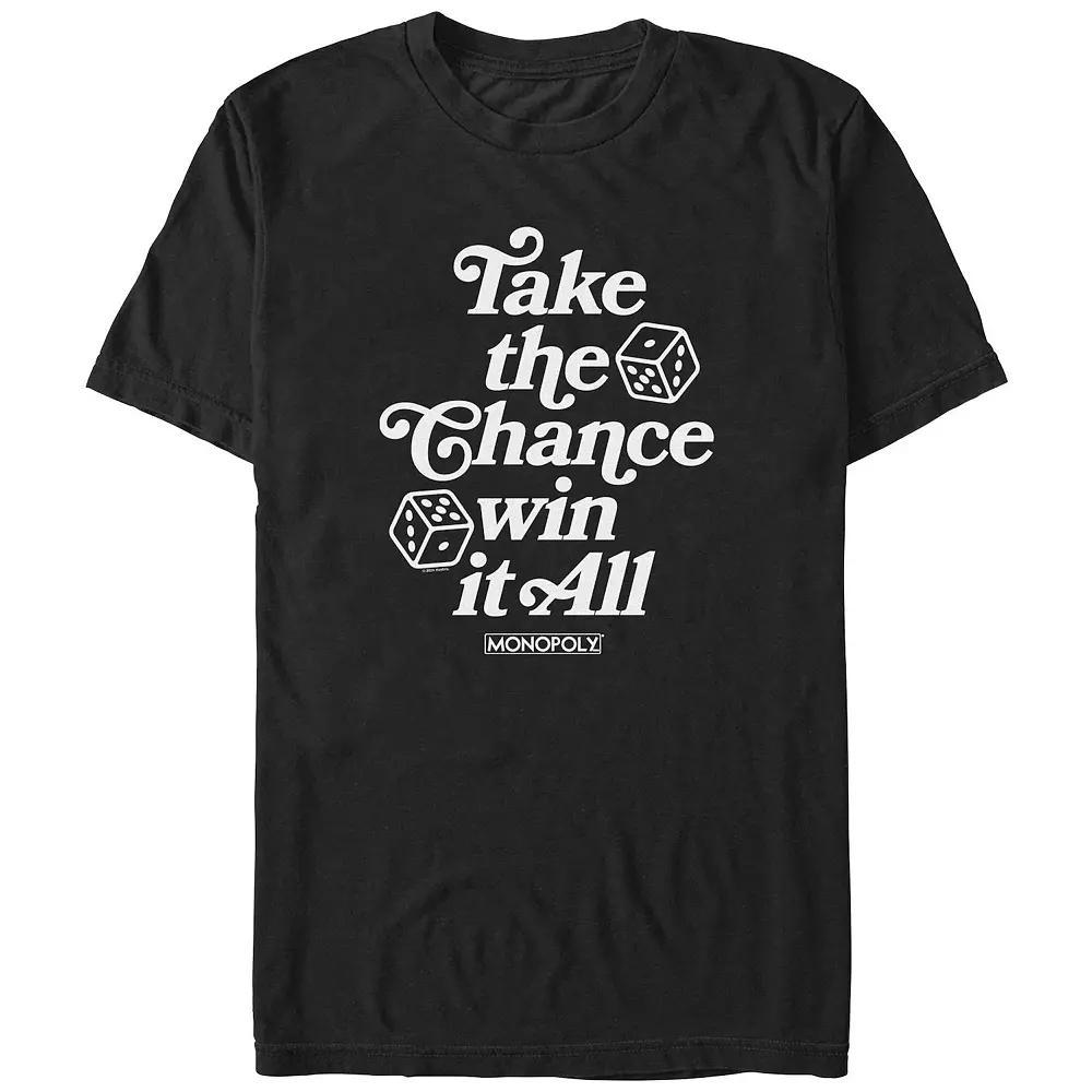 Big & Tall Monopoly Take The Chance Win It All Graphic Tee, Men's,  Product Image